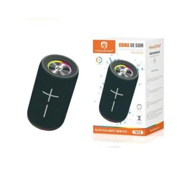 Imagem de Caixa de Som Bluetooth H'maston TN20 – 8W de Potência, Portátil, Entrada USB, Cartão SD e Rádio FM