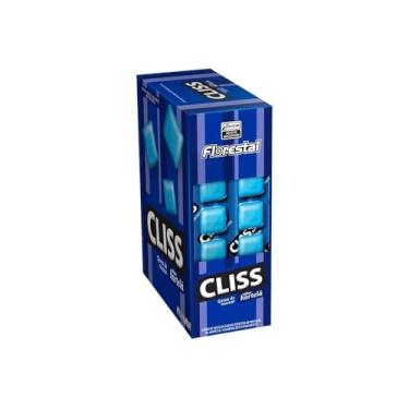 Imagem de Chiclete Cliss Hortelã – 12 Cartelas com 12 Unidades Cada | Total 144 Chicletes | Refrescante e Ideal para Revenda, Brindes e Lembrancinhas