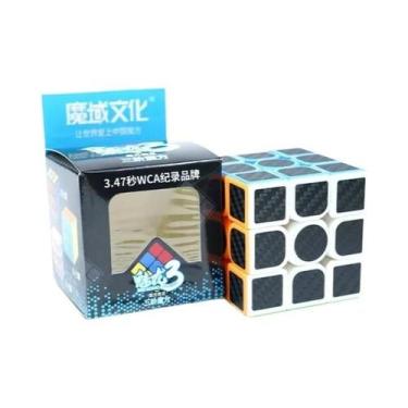 Imagem de Cubo Mágico De Fibra De Carbono 2x2 3x3 4x4 5x5 Pirâmide SQ1 Skew Mega