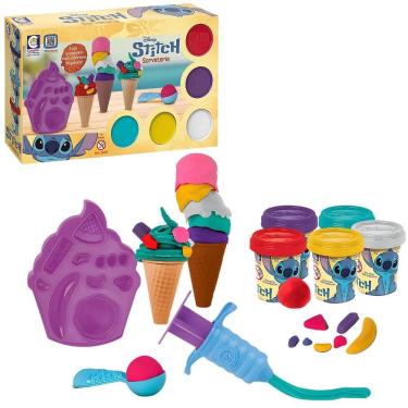 Imagem de Kit de Massinha Sorveteria Divertida do Stitch