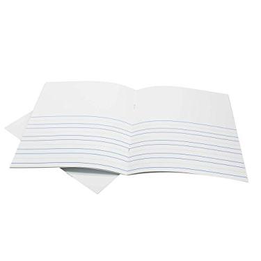 Imagem de Flipside Products Retrato de 21,6 cm x 28 cm capa mole livros pautados finos, 8 páginas para diários, cadernos, atividades de redação e sala de aula, escrita criativa, projetos de arte - pacote com 12