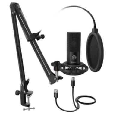 Imagem de Microfone Profissional Usb Fifine Audio Estereo Inivador Hom - A.R Var