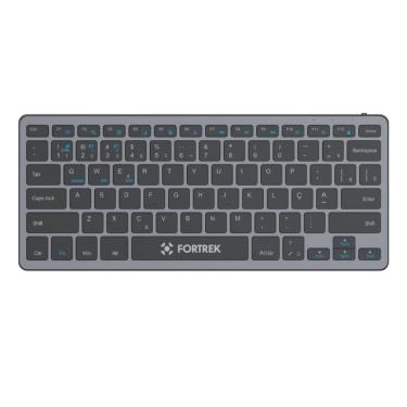 Imagem de Teclado Office Fortrek Compact Bluetooth ABNT Preto - KB11