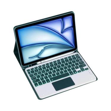 Imagem de Capa Com Teclado Para Samsung Galaxy Tab S9 FE SM-X510/X516B De 10,9 P