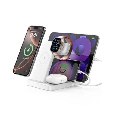 Imagem de Estação de carregamento Caxdon 5 em 1 para iPhone 16 Pro Max/Pro/Plus