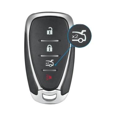 Imagem de Capa De Chave Remota Para Carro Chevrolet Cruze Malibu Camaro Com 2, 3