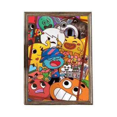 Imagem de Pôster Kawaii Retro De Gumball Em Qualidade HD Para Decoração De Casa,