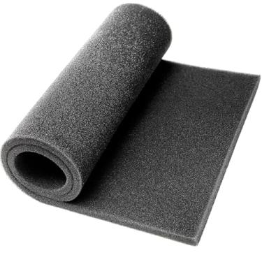 Imagem de Material de filtro de espuma lavável para filtro Uni BF-1 BF1, folha de filtro de ar de espuma de motocicleta 65-PPI, esponja pré-filtro cortada no tamanho para motores de cortador de grama ATV/UTV