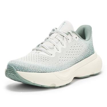 Imagem de Under Armour Tênis feminino Infinite, (114) Quartzo branco/verde sílica/sílica metálica, 40