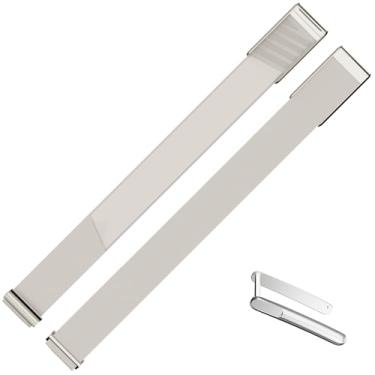 Imagem de fitspur Pulseira de reposição para bíceps Hydroknit à prova d'água (40 cm), compatível com WHOOP 5.0 WHOOP MG Life (cinza claro, MG)