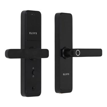 Imagem de Fechadura Digital Biometria Senha Chave Wifi Esf-de4000b