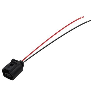 Imagem de Powkos Conector de chicote elétrico 1J0973702 compatível com Auddi A4 A6 A8 Q5 Q7 VW Jetta Golf MK4 MK5 Beetle substitui 1J0 973 702 8Z0 820535