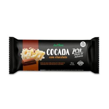 Imagem de Barrinha de Cocada com Chocolate Assiflora Zero Açúcar 22g