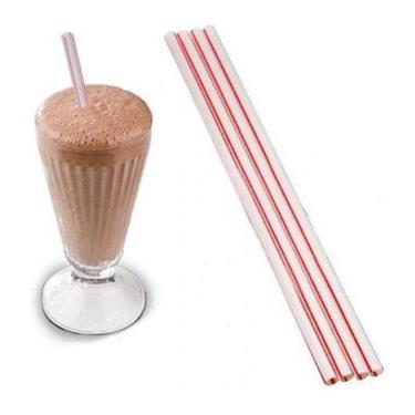Imagem de 250 Un Canudo Biodegradável Milk Shake, Vitamina - Trik Trik