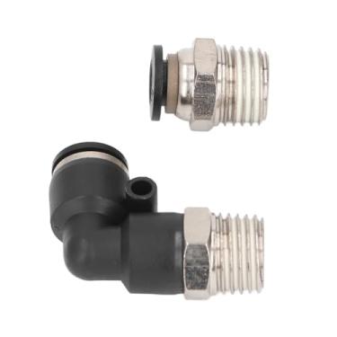 Imagem de Ymiko Kit de Montagem Pneumática Versátil, 30 Peças, Tubo de 3/8 Tamanhos, od X 1/4, Rosca Npt, Conexão Rápida, Encaixe de Linha de Ar, Pvc