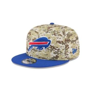 Imagem de BONE NEW ERA 9FIFTY BUFFALO BILLS NFL SALUTE SERVICE 2025 MILITAR-Masculino