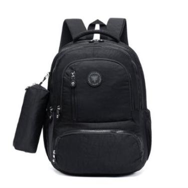 Imagem de Mochila Estojo Cavalera Espaçosa Escolar Reforçada-Unissex