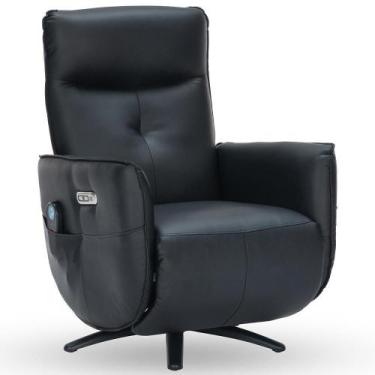 Imagem de Poltrona De Massagem Reclinável Elétrica Com Aquecimento Bravinni L07 