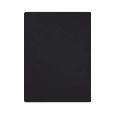 Imagem de Tapete de cozinha de silicone de 40 x 30 cm, protetor antiderrapante resistente ao calor, jogo americano multiuso para mesa, preto, fácil de limpar, proteção de superfície de cozinha