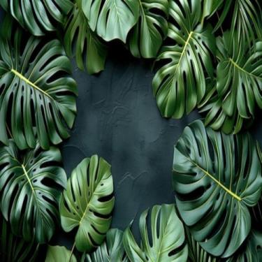 Imagem de Quadro Decorativo Neon Background Arte Moderna para Parede 40x40cm