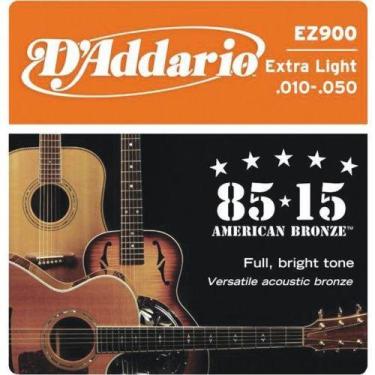Imagem de Encordoamento para Violão EZ-900B Aço - DAddario - Daddario - D'Addari