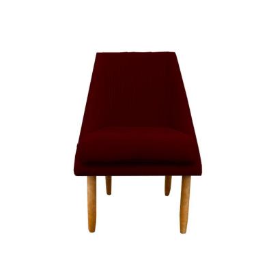 Imagem de Cadeira Para Sala De Jantar Ana Pés Palito Suede Marsala D'classe Decor