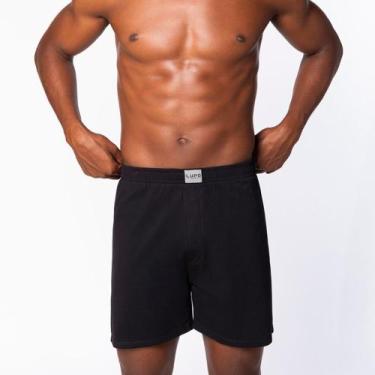 Imagem de Cueca Lupo Samba Canção de Malha 18611-001, Preto, GG