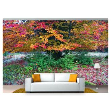 Imagem de Papel De Parede Floresta Natureza Árvores 3D 3M² Xna206 - Você Decora
