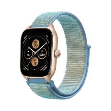 Imagem de Pulseira De Nylon Para Relógio Amazfit Para GTS 4/3/2e Mini/GTR 4/3/Pr