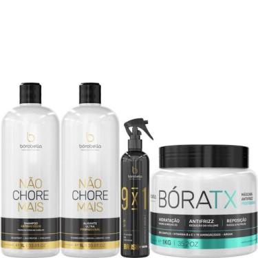 Imagem de Borabella Kit Não Chore 1L + Fluido 300ml + Bóratx 1kg