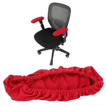 Imagem de Generic Capa de Apoio de Braço para Cadeira Protetor de Braço Removível Elástico Extensível, Prevenção de Arranhões para Cadeira de Escritório, Feito de Poliéster e Fibra de Poliuretano, Ajuste