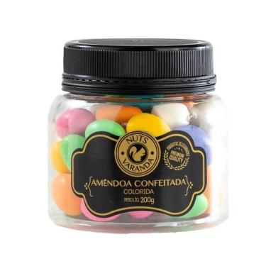 Imagem de Amêndoa Confeitada Colorida Alibec 200g