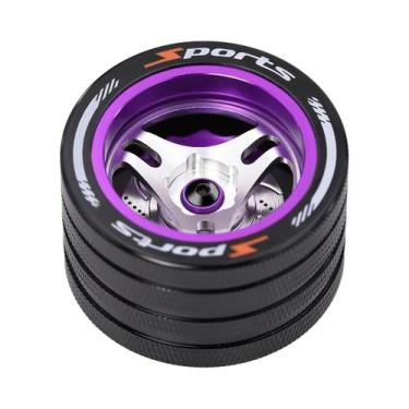 Imagem de Volante De Controle Remoto Metálico Para Sanwa Futaba Flysky, Volante 