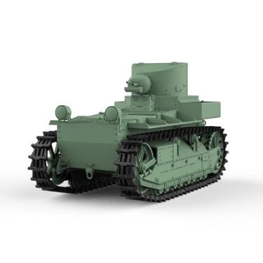 Imagem de MRY-SFW LF87545 Kit de modelo militar ferroviário escala 1/87 HO US T1E1 carrinho de inferno leve