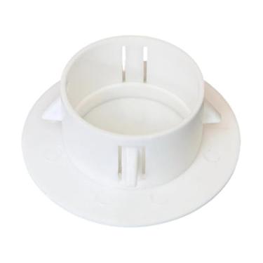 Imagem de Ioensy Placa de cobertura para orifícios no teto, acabamento leve e circular para orifícios de ar condicionado, vedação para vidro em cozinhas e salas de, 60 a 69 Buracos