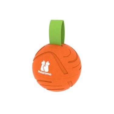 Imagem de Potaroma Brinquedos de bola de cachorro com corda, movimento interativo ativado 3 modos de bola quicando automática, material durável de E-TPU para cães médios/grandes, recarregável por USB, 8,2 cm