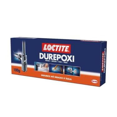 Imagem de Durepoxi Massa Adesiva Epóxi 100g Henkel Loctite Cinza