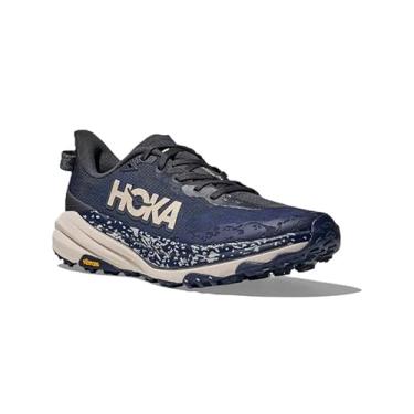Imagem de HOKA Speedgoat 6 Tênis masculino, Cinza carvão/azul escuro, 39