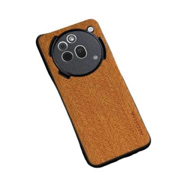 Imagem de Capa Leve E Durável Com Textura De Madeira Para Nothing Phone 3a pro L