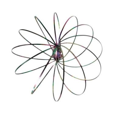 Imagem de Pulseira Mágica Antiestresse De Descompressão Com Mola Cinética Em Aço