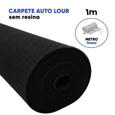 Imagem de Carpete Automotivo Autolour sem Resina 1m  Cinza, Grafite Escuro ou Pr