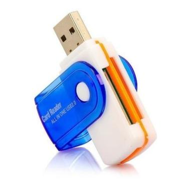 Imagem de Leitor Gravador 2.0 Cartão Memória Pro Duo Sd M2 Micro Sd