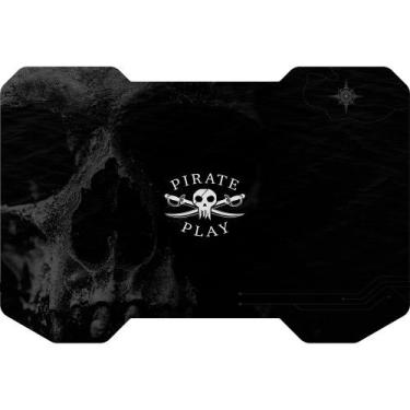 Imagem de Mesa Gamer Hayonik Pirate, Preto e Vermelho - 86708