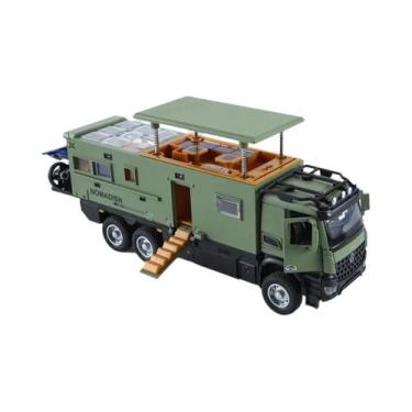 Imagem de Modelo De Carro De Brinquedo RV NOMADISM Em Escala 1/24, Em Liga Fundi