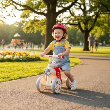 Imagem de Mini Bike Infantil De Equilíbrio 4 Rodas Baby Balance - Unitoys Primei