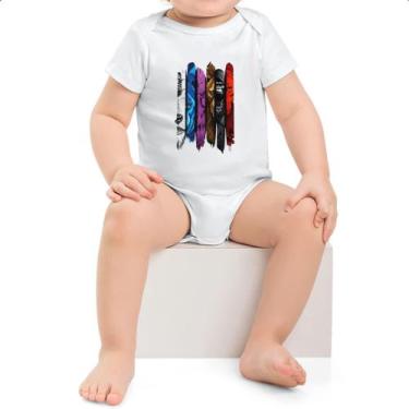 Imagem de Body infantil Jiu-Jitsu animais faixas - Alearts, P