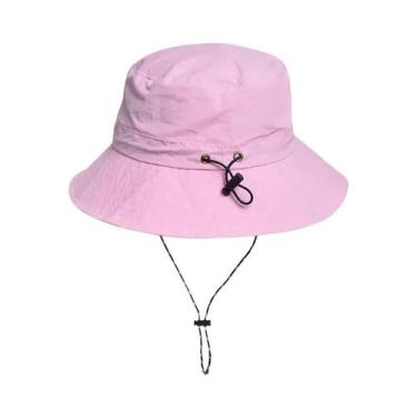 Imagem de Chapéu De Praia Unissex Impermeável Com Proteção UV Ajustável E Dobráv