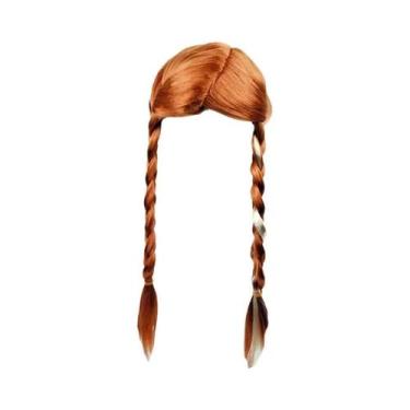 Imagem de Peruca, Luvas, Colar E Brincos Da Princesa Elsa Anna Para Meninas, Ace