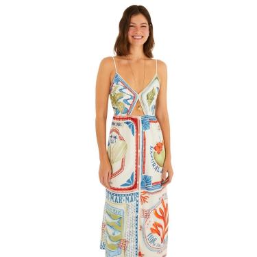 Imagem de Vestido Midi Farm Rio Selo Praiano-Feminino