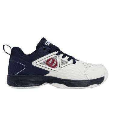 Imagem de Tênis Wilson Slice 3.0 All Court Branco Marinho 41